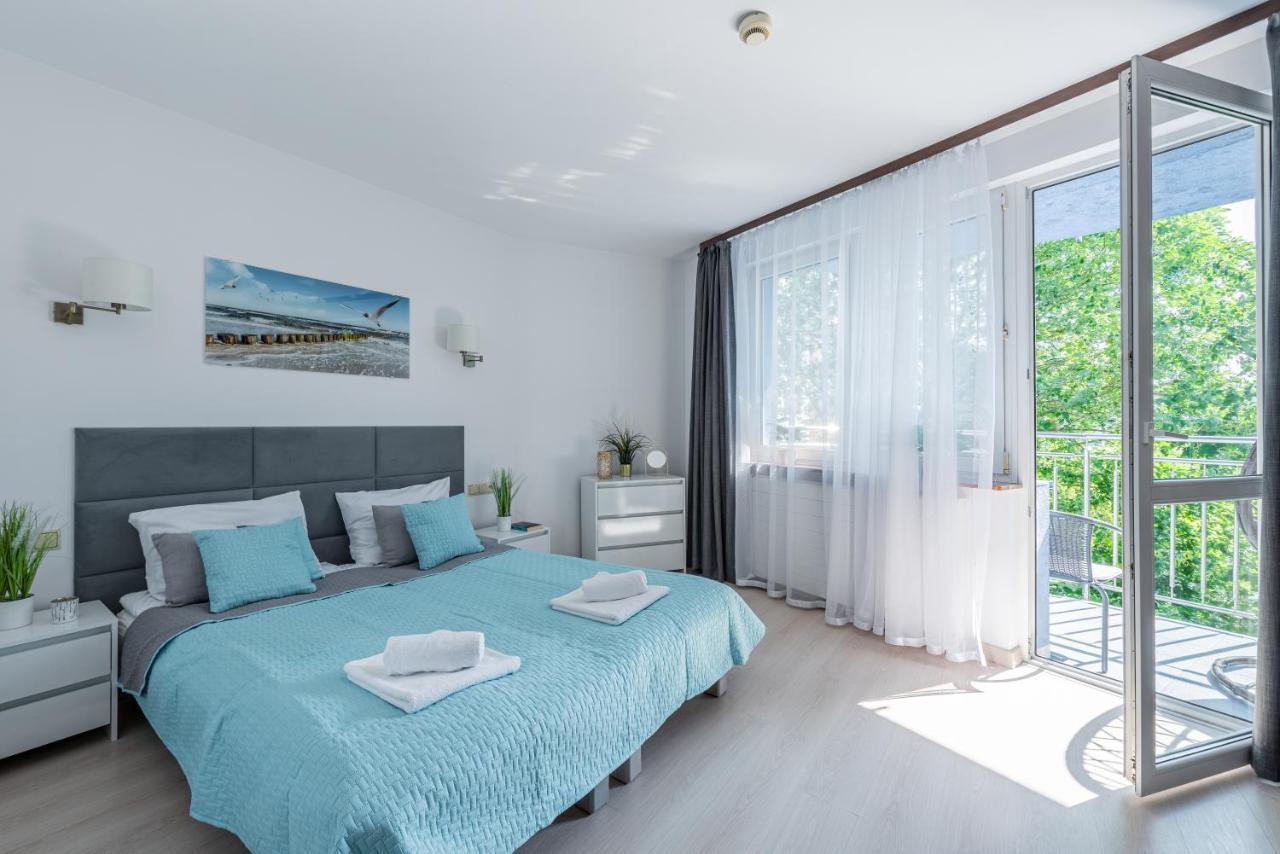 Apartament Z Balkonem Lazur 250M Od Morza Kołobrzeg Buitenkant foto